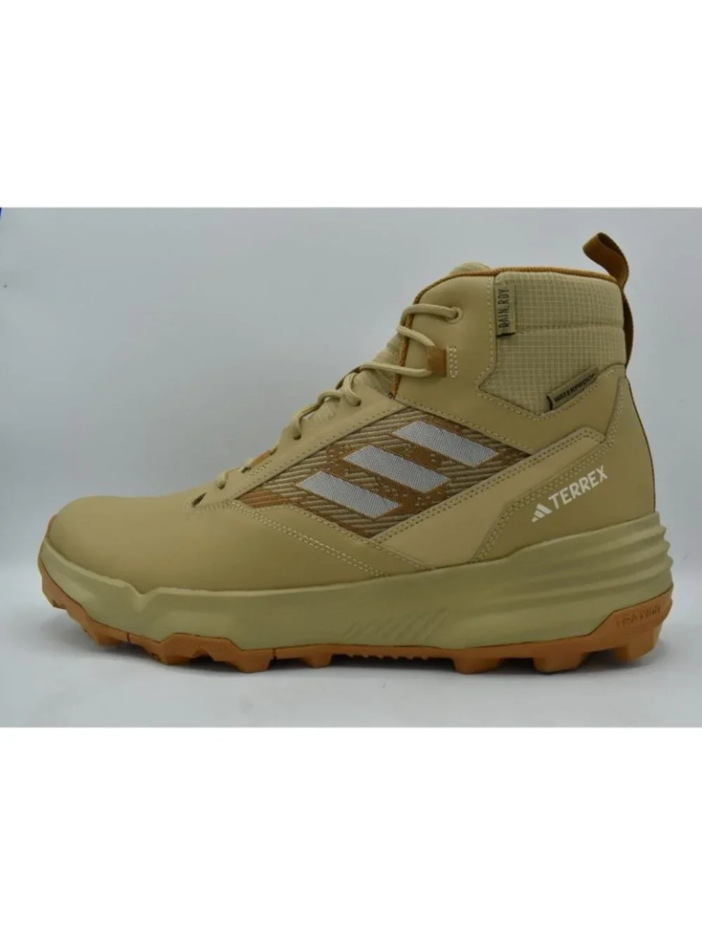 Adidas‎ Mens Size 14 Terrex Unity Mid Rain.Rdy Nubuck Leather WP Hiking Boots